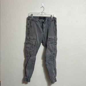 Cotton On Gray rip stop urban jogger